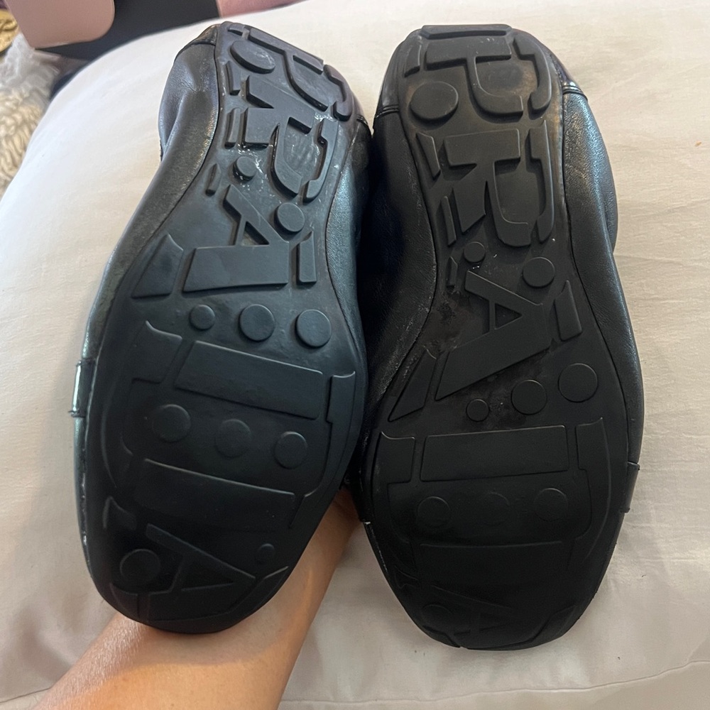 Prada  Black Leather Loafers - Picture 6 of 8